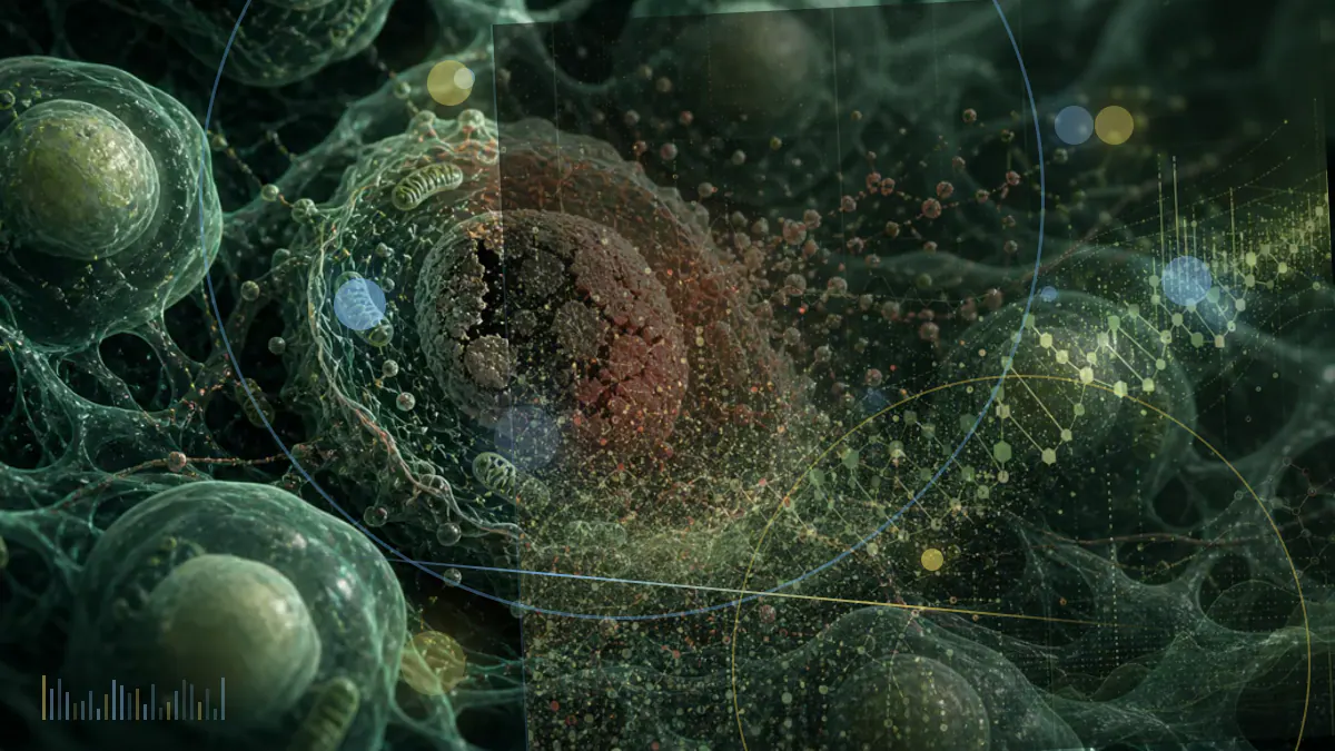 Conceptual medical-journal illustration accompanying Rethinking frailty as a disorder of mitochondrial adaptability, from energetic congestion to systemic vulnerability