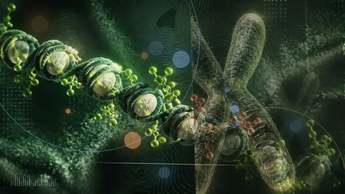 Conceptual biomedical illustration of T cells within a lymph node, representing research into immune aging and tumor recognition.
