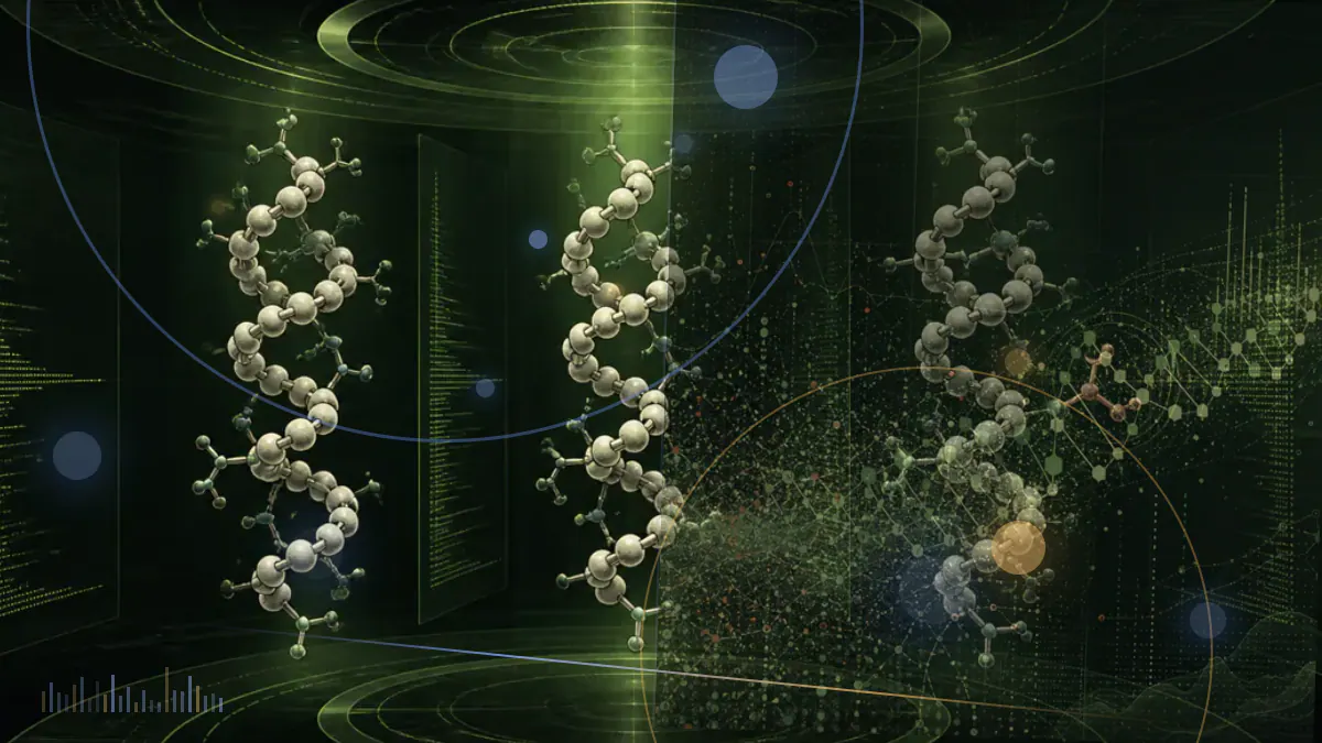 Conceptual illustration of growth-hormone receptor signaling and liver cells in mouse aging research; not experimental imagery.